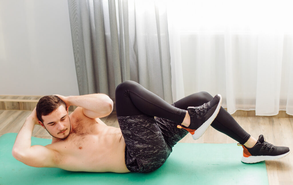 bodyweight abs exercise